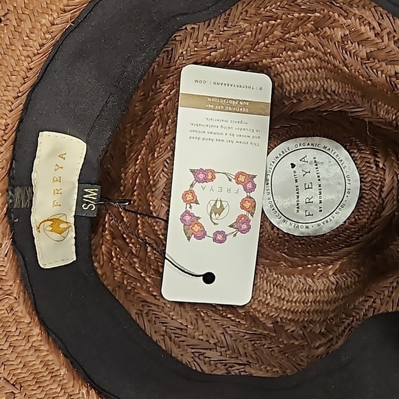 💕FRAYA💕 Redwood Fedora Hat ~ Mahogany Brown Small/Medium NWT - Picture 15 of 16